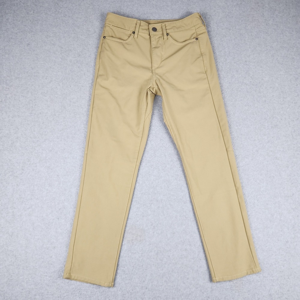 American Eagle Outfitters Pants Womens 26x25 Tan Stretch Slim Fit Straight‎ Leg